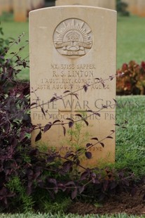 BEIRUT WAR CEMETERY - LINTON, ROY SYLVESTER